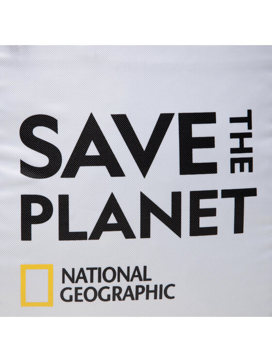 National Geographic Plecak Drawstring N0890E.01 Biały zdjęcie nr 3