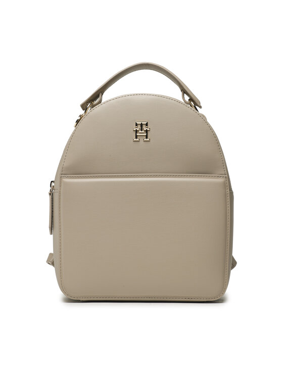 Tommy Hilfiger Plecak Th Chic Backpack AW0AW14493 Beżowy