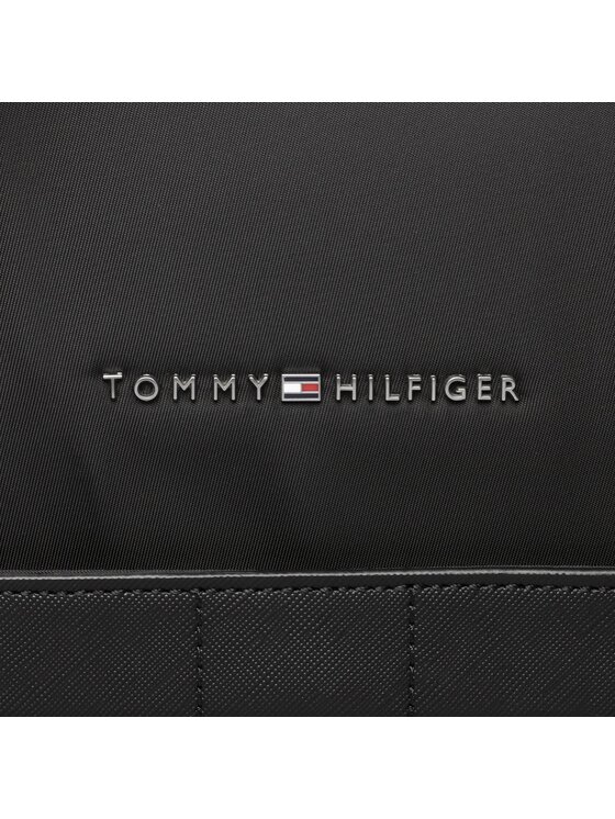 Tommy Hilfiger Torba na laptopa Th Elevanted Nylon Computer Bag AM0AM10940 Czarny zdjęcie nr 2