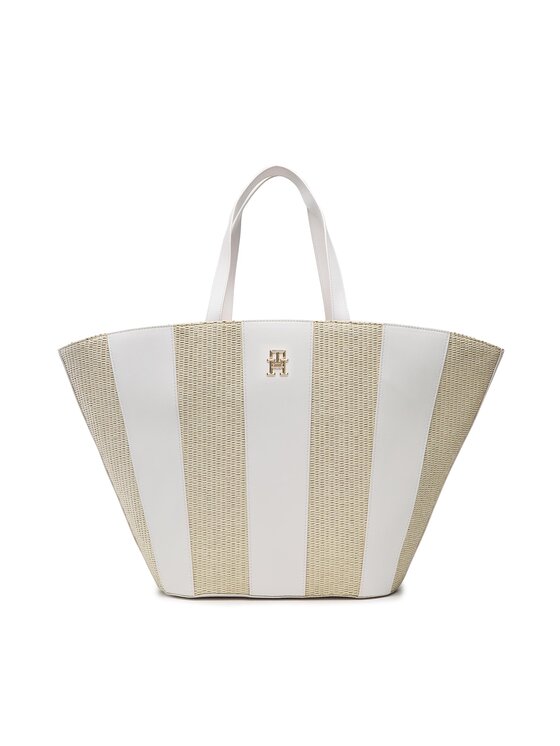 Tommy Hilfiger Torebka Th Summer Tote AW0AW14484 Beżowy