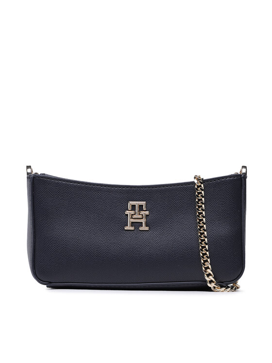 Tommy Hilfiger Torebka Th Timeless Chain Crossover AW0AW14483 Granatowy