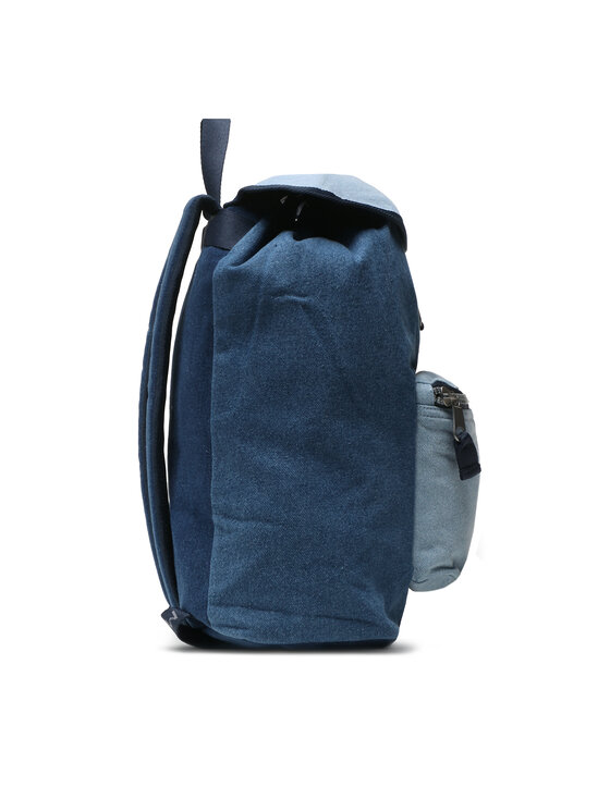 Tommy Jeans Plecak Tjm Heritage Denim Flap Backpack AM0AM11108 Niebieski zdjęcie nr 3