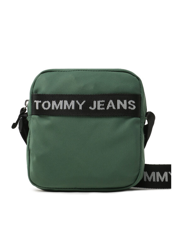 Tommy Jeans Saszetka Tjm Essential Square Reporter AM0AM11177 Zielony