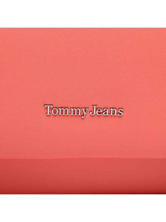 Tommy Jeans Torebka Tjw City Girl Flap Crossover AW0AW14965 Koralowy zdjęcie nr 2