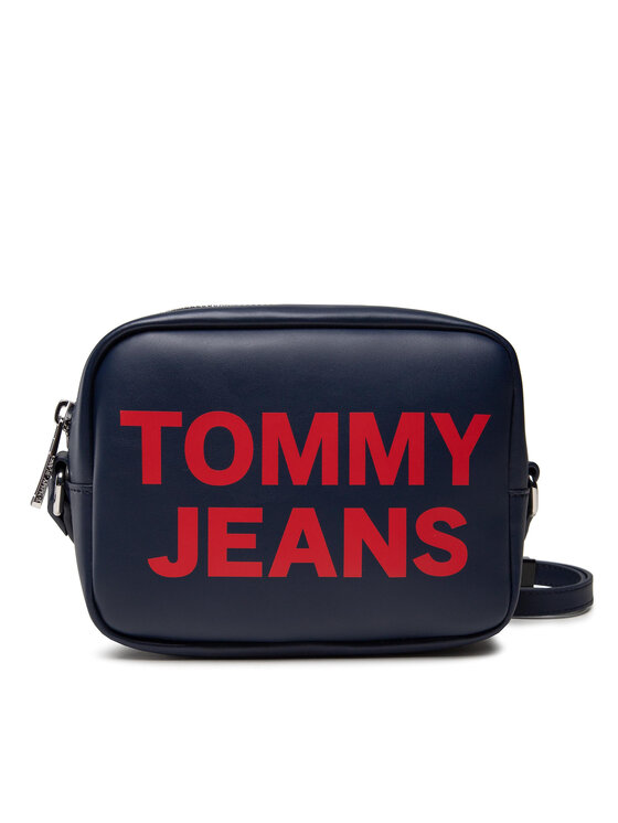 Tommy Jeans Torebka Tjw Essential Pu Camera Bag AW0AW10152 Granatowy